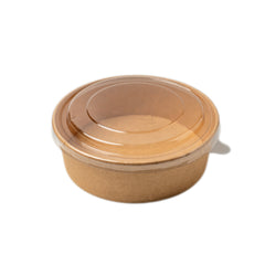 500 ML PAPER TUB WITH LID BROWN KRAFT ( Tub-500 )
