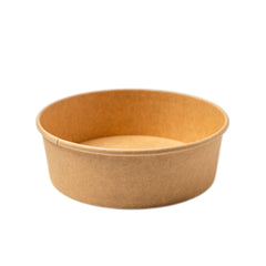 500 ML PAPER TUB WITH LID BROWN KRAFT ( Tub-500 )
