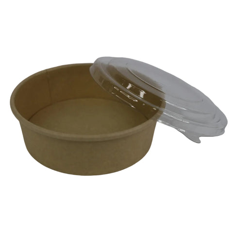 500 ML PAPER TUB WITH LID BROWN KRAFT ( Tub-500 )