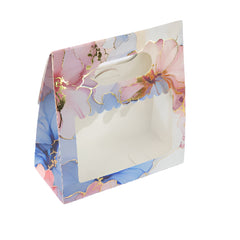2 Jar Bag With Window and Handle (7.5*8*3.5 Inch) BK-58-DBL