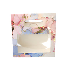 2 Jar Bag With Window and Handle (7.5*8*3.5 Inch) BK-58-DBL
