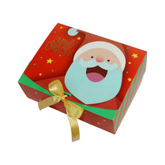 CHRISTMAS RIBBON HAMPER BOX (9*7*3 INCH) (BK-94 RS)