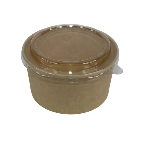 1000 ML PAPER TUB WITH LID BROWN KRAFT ( Tub-1000 )